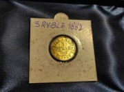 Moneta z kolekcji ROSJA - 1882 rok, 3 Ruble, Aleksander III. opakowaniu.
