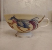 Filiżanka moccatasen Rosenthal Porcelain Rajski Ptak Koliber  Elfenbein1939