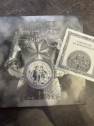 Srebrna moneta Knights Of The Past 2022 1oz