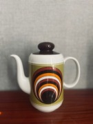 Dzbanek Seltmann Weiden Bawaria lata 70te PRL  vintage wzór geometryczny