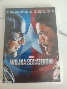 Kapitan Ameryka wojna bohaterów film DvD 