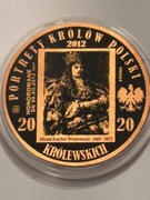 Wiśniowiecki. Miedź fi 32 mm. 2012 Gyges