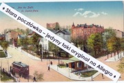 LWÓW LWIW LEMBERG Plac Świętej Zofii tramwaj i cenzura wojskowa 1916