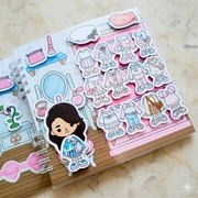 Książeczka na rzepy Toca Boca. Twój różowy świat.