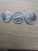 Bahamy zestaw cents 2015-2018 stan -I/+II; 3 monety