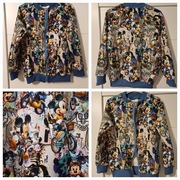 Nowa bluza sweter bomberka zapinana na zamek rozmiar 134