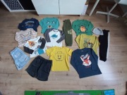 Bluzki spodnie spodenki h&m cool club c&a 110/116