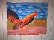 Obraz ręcznie malowany duży unikat