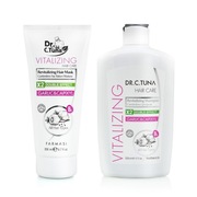 Dr.C. Tuna Vitalizing szampon do włosów czosnek+capixyl i maska 