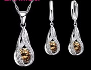 Komplet biżuterii damskej srebro 925