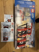 puste pudełko Lego straż 60414 wraz z instrukcją