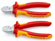 Nowe Szczypce Tnące Boczne Izolowane KNIPEX 70 26 160