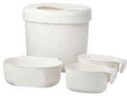 Kosze do przewijaka Ikea smagora 