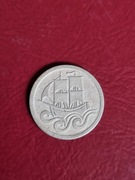 Polska, 1/2 Guldena 1923, Wolne Miasto Gdańsk WMG 