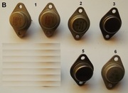 Tranzystory mocy BU, SU, 2N3055 z demontażu