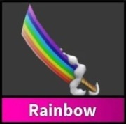 MURDER MYSTERY 2 (MM2) - RAINBOW KNIFE