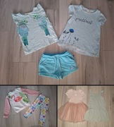 Paka 98/104 bluza M&S Sukienki H&M t-shirty Coccodrillo spodenki Reserved