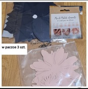 Scrapki papierowe 3D kwiaty przydasie półprodukty 