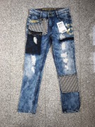 Desigual Mulatki boyfriend spodnie damskie jeansy dżinsy rozmiar 24