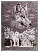 Koc Elway, gruby akrylowy 160x210 