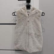 Kamizelka ecru dziewczęca rozm. 140
