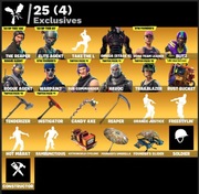 Konto Fortnite mega rare skiny PROMOCJA