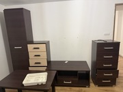 Komplet mebli,2 szafki z szufladami,komoda pod telewizor,szafa z półkami