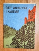 Góry wałbrzyskie i kamienne: mapa turystyczna 1980