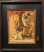 Obraz olejny -  Marek Chmielewski 3 płomyki