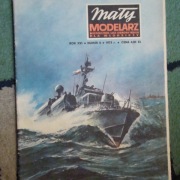 Mały Modelarz 6/73 okręt rakietowy MOR