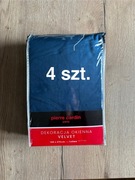 4x zasłona Pierre Cardin z miękkiego i delikatnego welwetu
