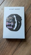 Smartwatch czarny z aplikacją 