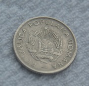 Rumunia Republika Ludowa 10 bani 1954 KM# 82.2 Z gwiazdą Rzadkie ROMANA