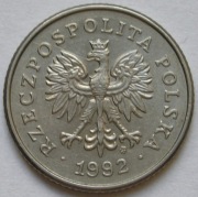 Polska 50 groszy 1992 -  xx 92  - yss