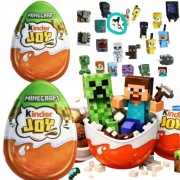 KINDER JOY chrupiące wafelki z niespodzianką 20 g MINECRAFT 2026 10 sztuk