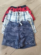 Zestaw 3x krótkie spodenki dla chłopca, rozmiar 86, lato