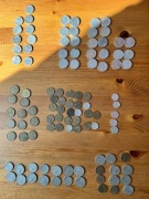 Monety PRL zestaw 20zł 10zł 5zł 2zł 1zł 50gr 10gr