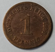 MONETA  1  PFENNING  NIEMCY 1899 G. (203)