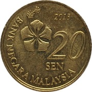 Malezja 20 sen 2013, KM#203