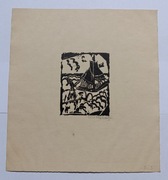 Tadeusz Makowski Statek na morzu