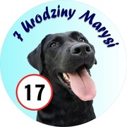 Pan Opłatek na tort - PIESKI (2)