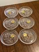 Śliczne kryształowe podstawki 