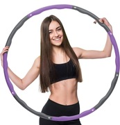 WYPRZEDAŻ!!! HULA HOP ODCHUDZAJĄCY Z WYPUSTKAMI SKŁADANY+MIARKA