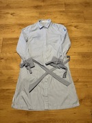 Reserved koszulowa sukienka jasnoniebieska L/40