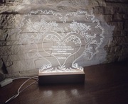 Personalizowane Drzewko Miłości/ lampka LED/ dzień kobiet/ prezent/ 