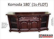 Stylowa Komoda 180 1S-FloT Dąb Orzech Mahoń Producent Bekas