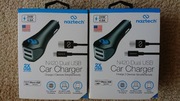 Ładowarka Naztech N420 Dual USB Car Charger kabel Micro USB 4.8A/24W