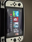 Nintendo Switch OLED + Pro Controller + 256GB. JAK NOWA