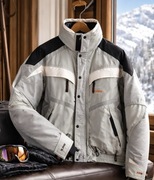 Kurtka narciarska puchowa zimowa męska Fusalp oryginalna rozmiar M L kaptur