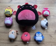 Maskotki zestaw Squishmallows duży nietoperz bat 7 mini Squish